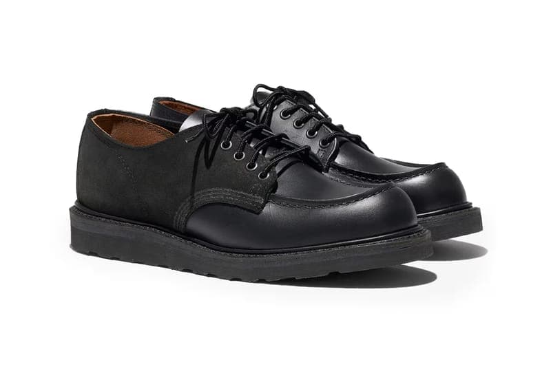 エンジニアドガーメンツがレッドウィングとの初となるコラボレーションを発表 Engineered Garments Red Wing Heritage Triple Black Irish Setter 3110 Release Info