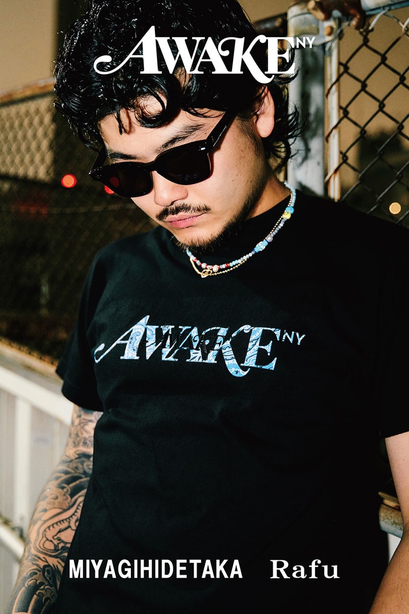 ミヤギ ヒデタカとアウェイクNYがコラボレーションアイテム第2弾を発売 miyagi hidetaka awake ny 2nd collabo item release info