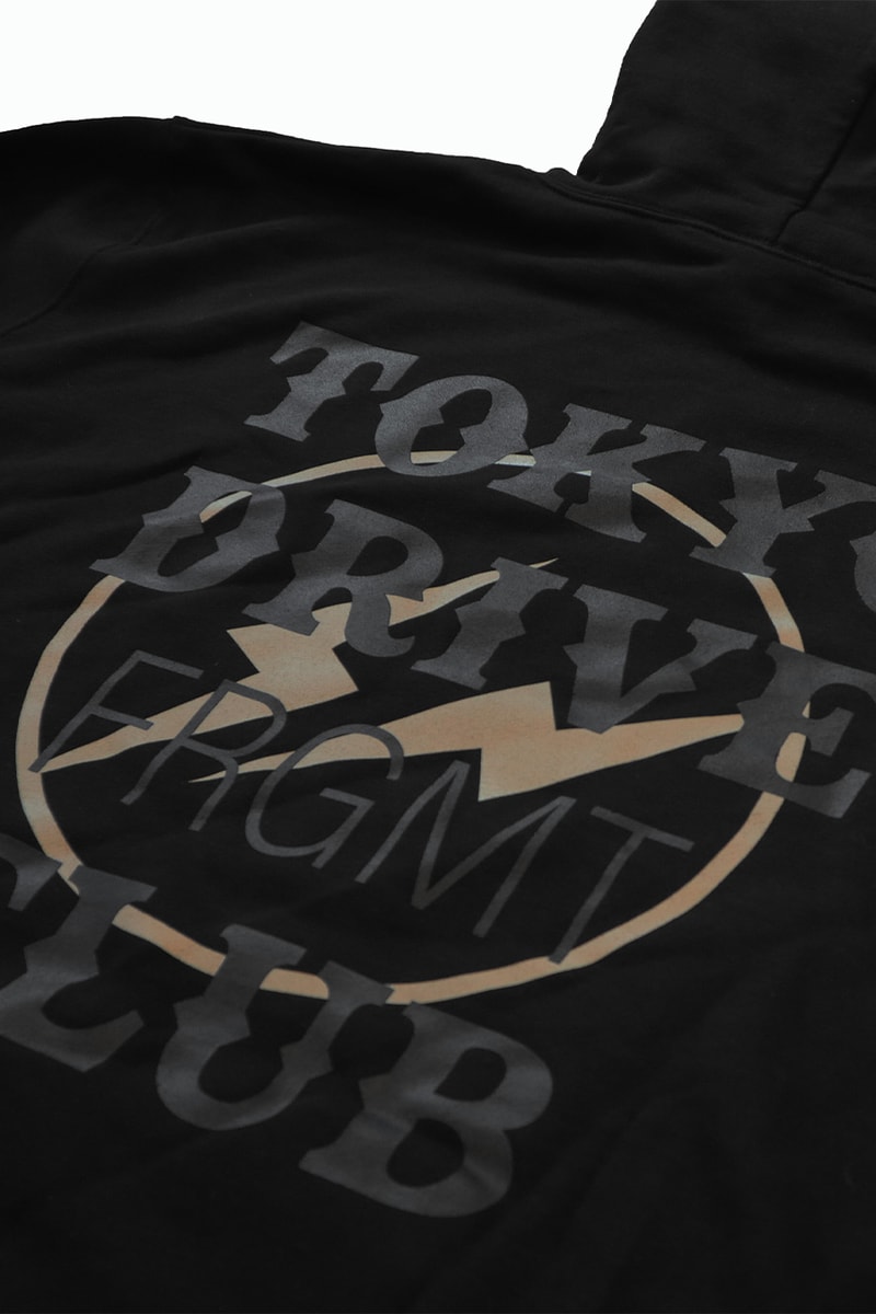 Tokyo Drive Car Club と fragment design によるスウェット＆Tシャツがオンライン限定で発売　トーキョードライブカークラブとフラグメントデザイン