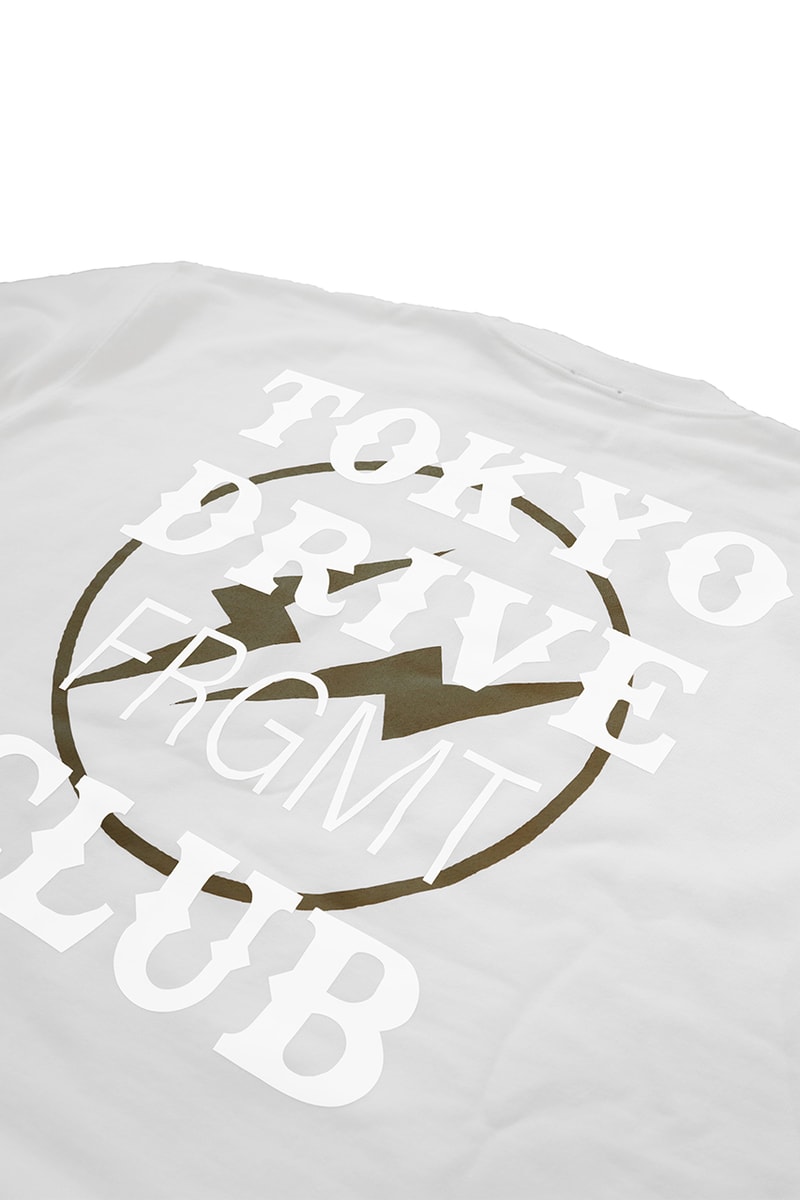 Tokyo Drive Car Club と fragment design によるスウェット＆Tシャツがオンライン限定で発売　トーキョードライブカークラブとフラグメントデザイン