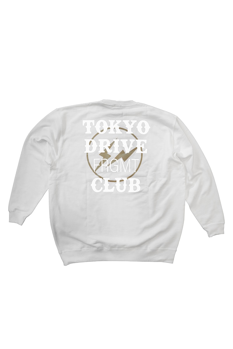 Tokyo Drive Car Club と fragment design によるスウェット＆Tシャツがオンライン限定で発売　トーキョードライブカークラブとフラグメントデザイン