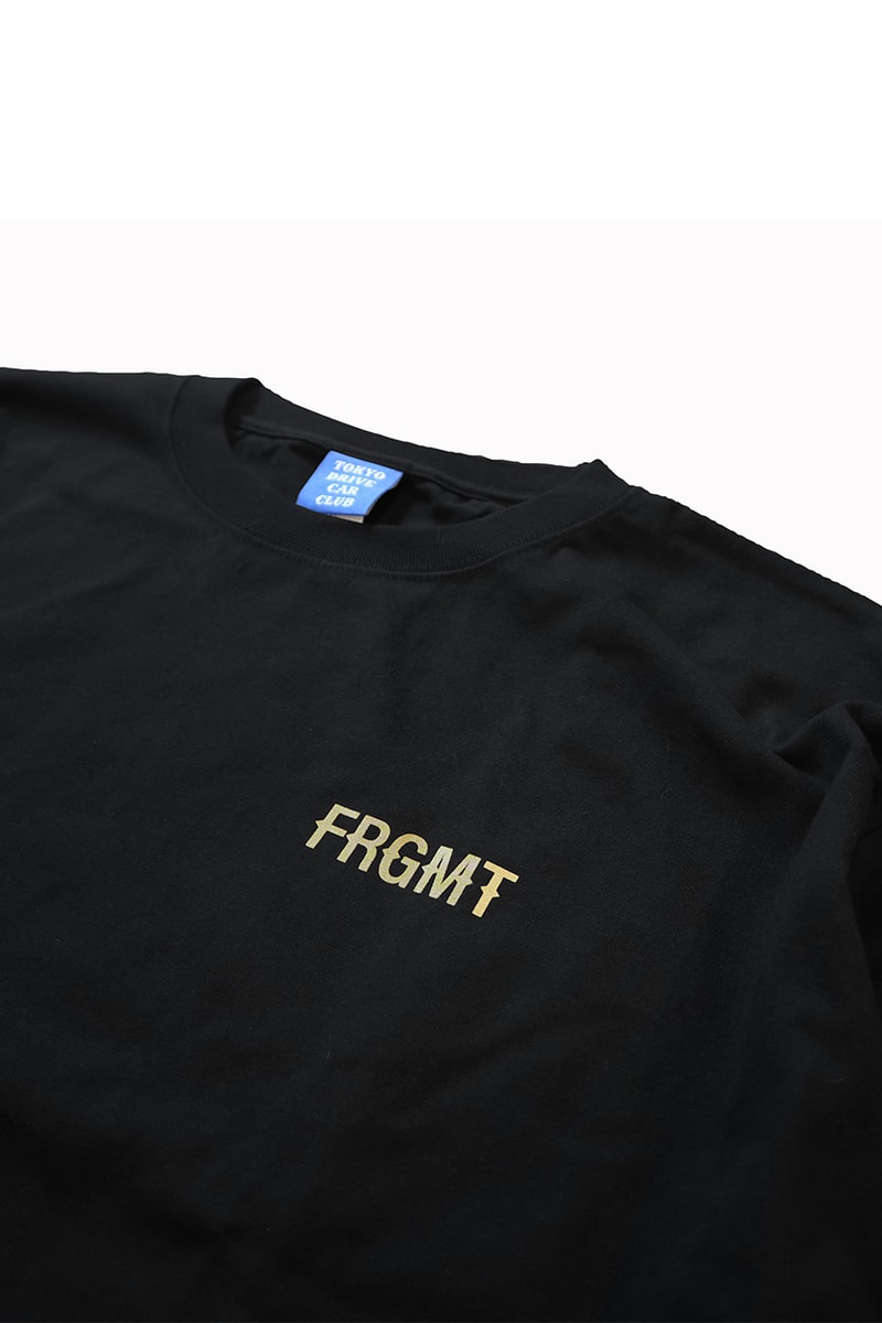 Tokyo Drive Car Club と fragment design によるスウェット＆Tシャツがオンライン限定で発売　トーキョードライブカークラブとフラグメントデザイン