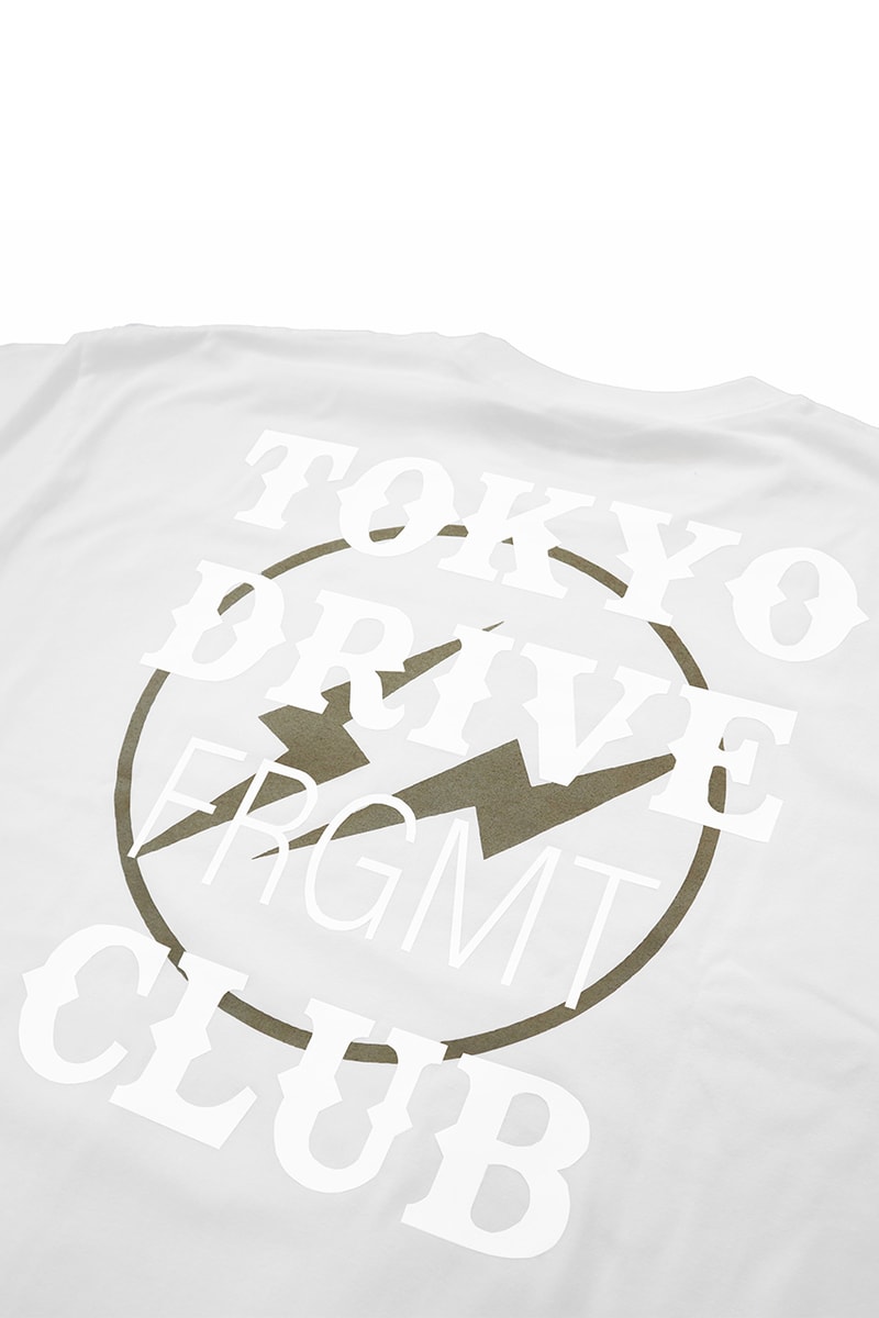 Tokyo Drive Car Club と fragment design によるスウェット＆Tシャツがオンライン限定で発売　トーキョードライブカークラブとフラグメントデザイン