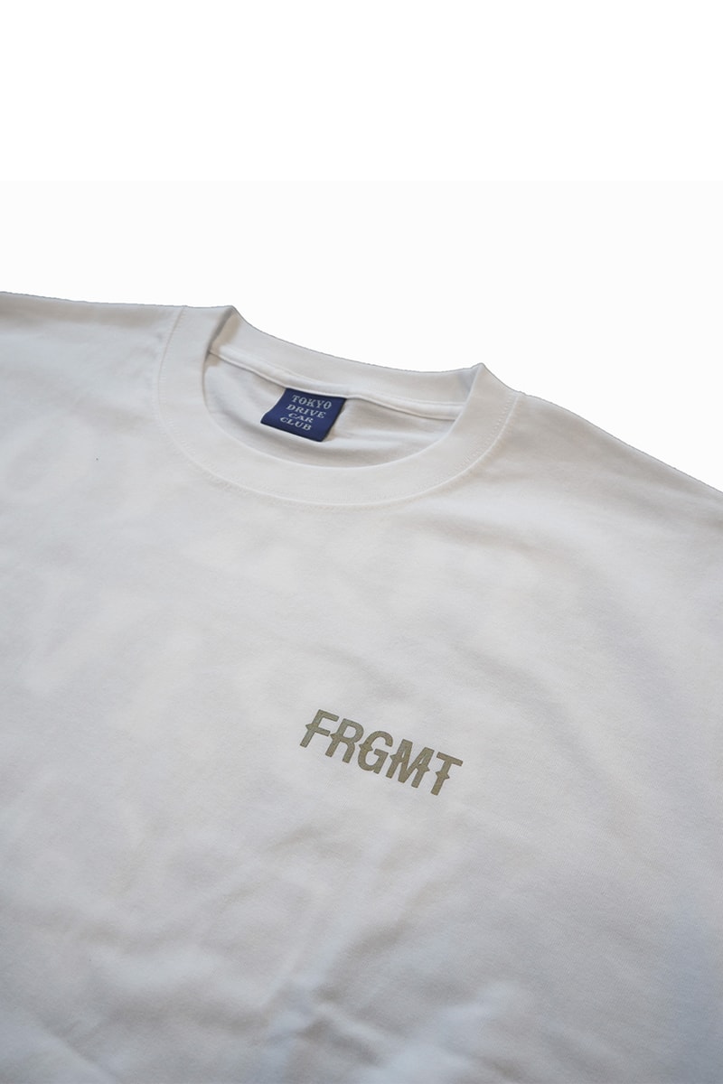 Tokyo Drive Car Club と fragment design によるスウェット＆Tシャツがオンライン限定で発売　トーキョードライブカークラブとフラグメントデザイン