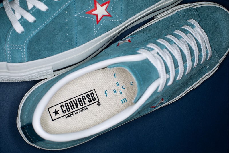 ファセッタズムがコンバースとのコラボレーションを発表 facetasm converse collab model One Star J Suede FC release info