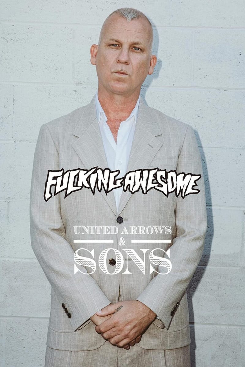 ユナイテッドアローズ&サンズとファッキングオウサムがコラボスーツを発表 Fucking Awesome United Arrows & Sons FW24 Release Info Suit Jason Dill
