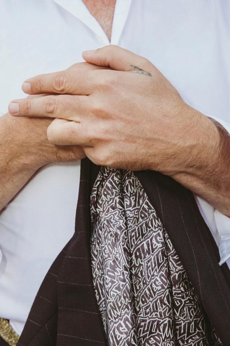 ユナイテッドアローズ&サンズとファッキングオウサムがコラボスーツを発表 Fucking Awesome United Arrows & Sons FW24 Release Info Suit Jason Dill