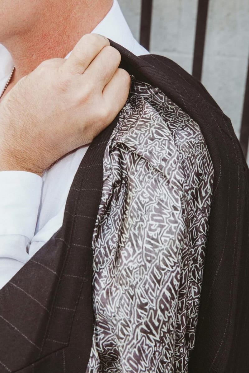 ユナイテッドアローズ&サンズとファッキングオウサムがコラボスーツを発表 Fucking Awesome United Arrows & Sons FW24 Release Info Suit Jason Dill