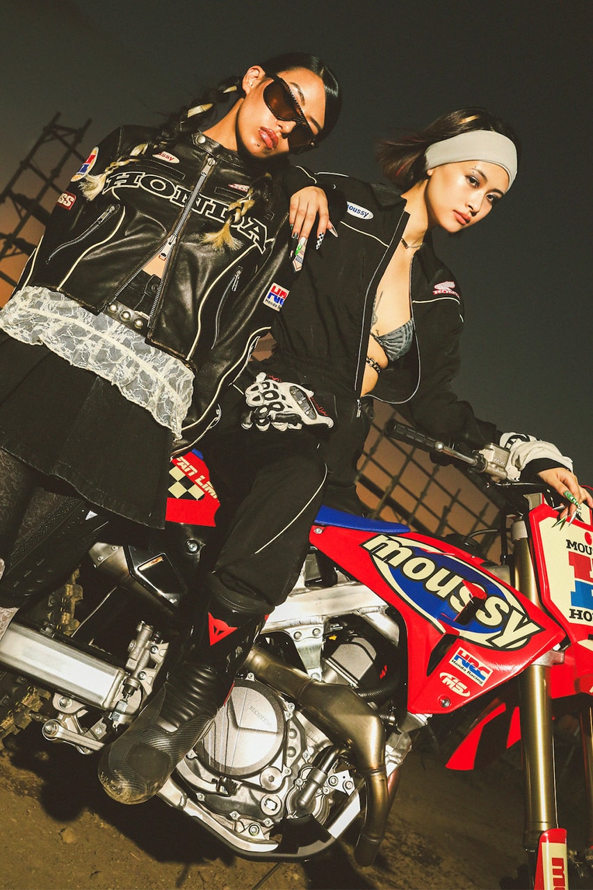 マウジーxホンダ・レーシングが2024年秋冬シーズンのコラボコレクションを発売 moussy honda racing collab collection 2024 fall winter release info