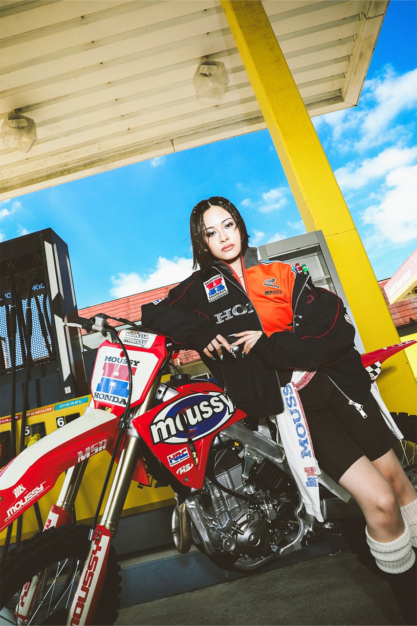 マウジーxホンダ・レーシングが2024年秋冬シーズンのコラボコレクションを発売 moussy honda racing collab collection 2024 fall winter release info