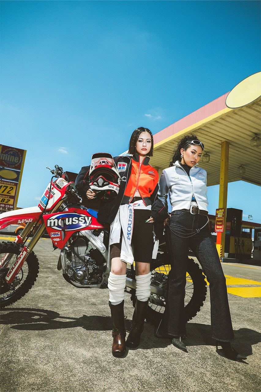 マウジーxホンダ・レーシングが2024年秋冬シーズンのコラボコレクションを発売 moussy honda racing collab collection 2024 fall winter release info