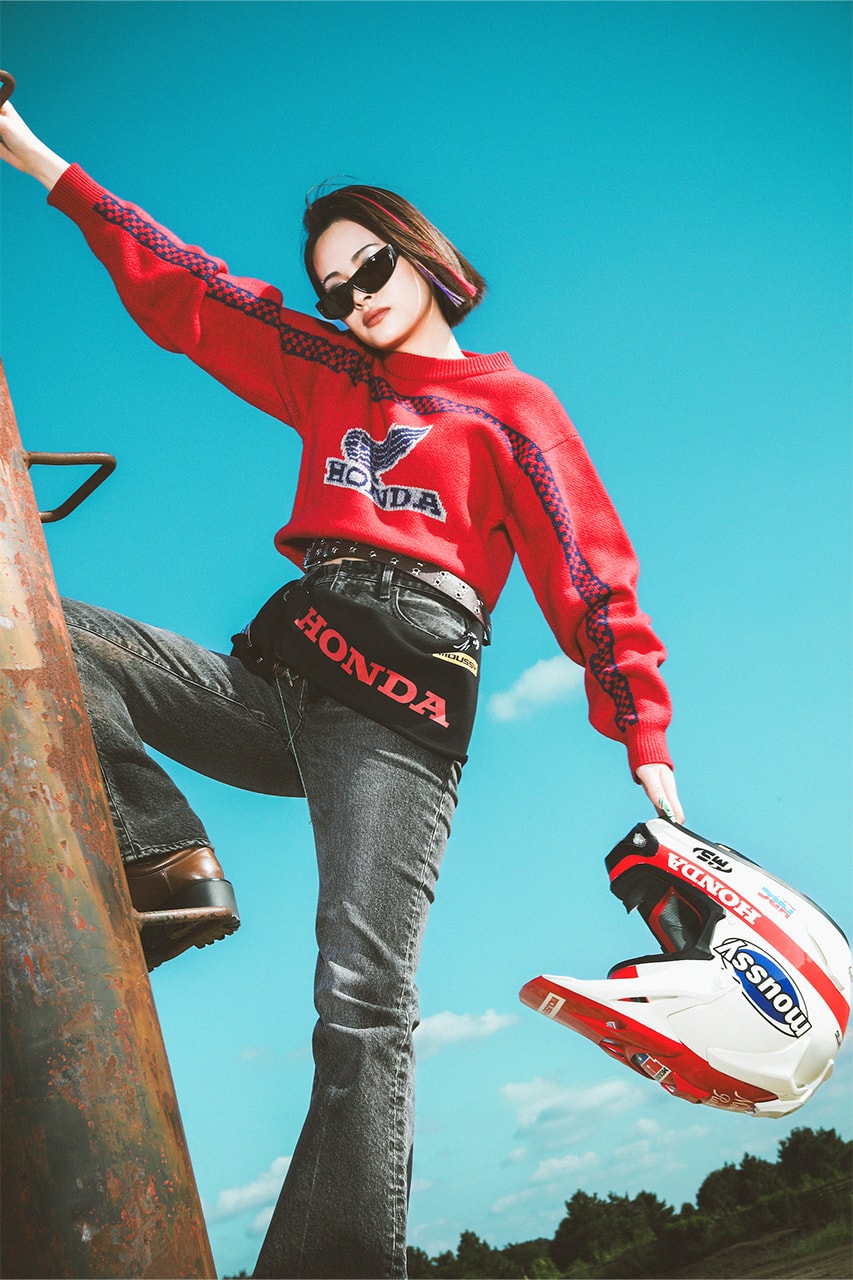 マウジーxホンダ・レーシングが2024年秋冬シーズンのコラボコレクションを発売 moussy honda racing collab collection 2024 fall winter release info