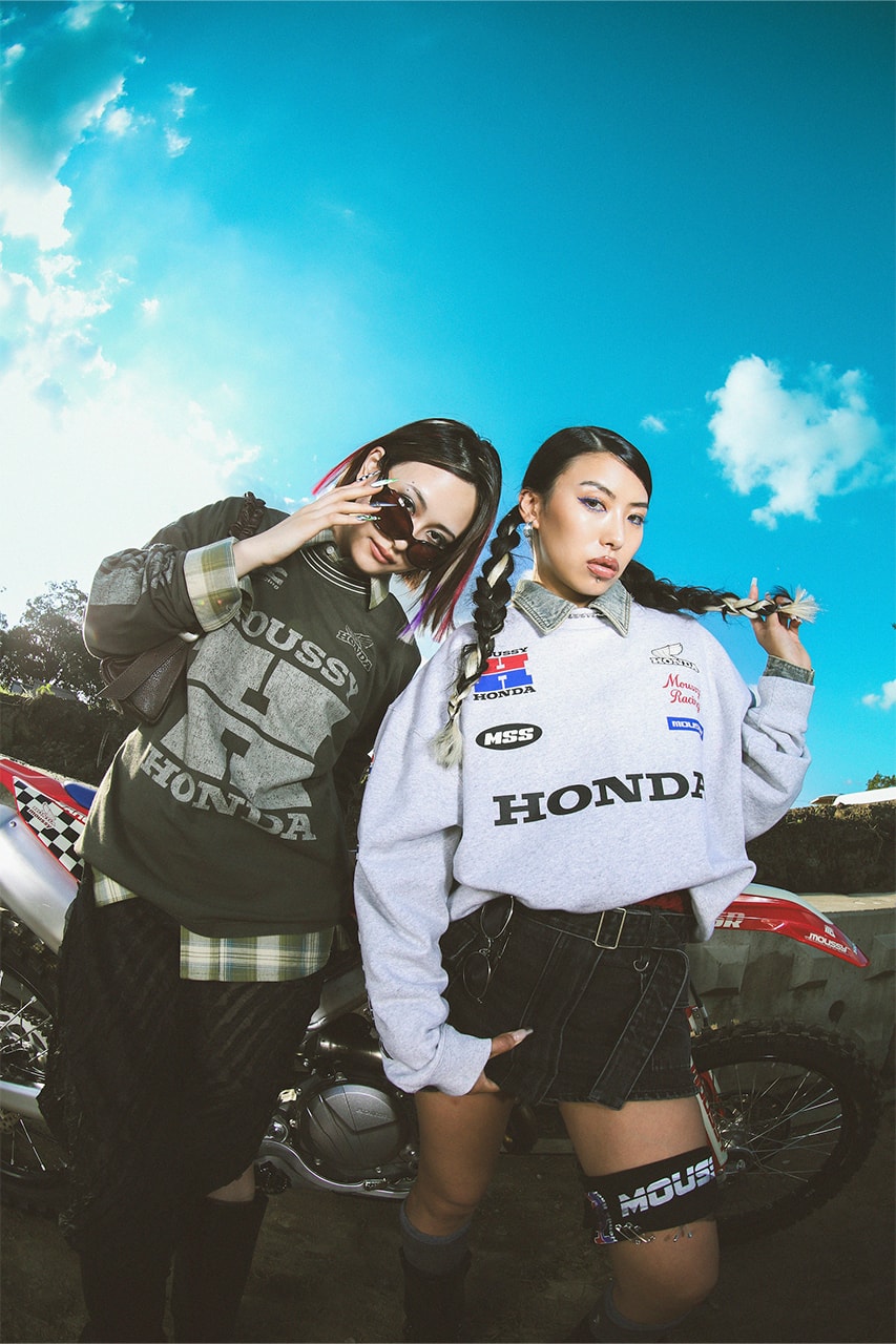 マウジーxホンダ・レーシングが2024年秋冬シーズンのコラボコレクションを発売 moussy honda racing collab collection 2024 fall winter release info