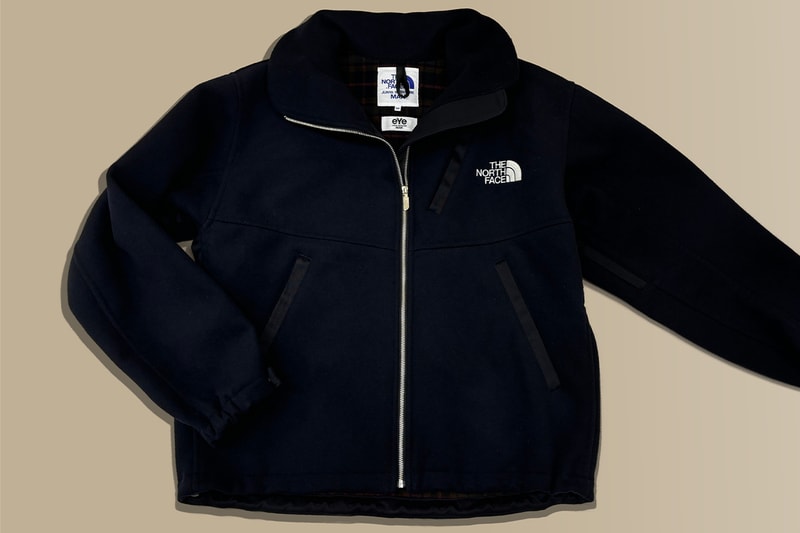 アイ ジュンヤワタナベ マン x ザ・ノース・フェイスの2024年秋冬新作アイテムが到着 eYe JUNYA WATANABE MAN THE NORTH FACE WOOL MELTON JACKET release info