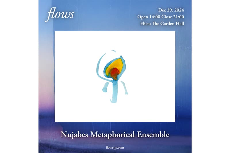 ヌジャベスの音楽を未来へと紡ぐ音楽会 flows の第2回目が開催 Nujabes Metaphorical Ensemble flows 2024 info Hydeout Productions, Mark Farina, Powder,