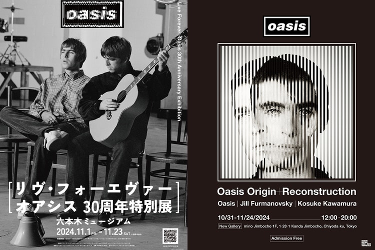 Oasis 30周年 & 再結成を記念した2つの展覧会が今秋開催