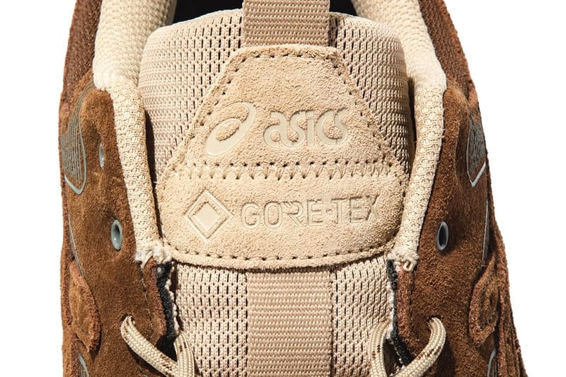 ノンネイティブがアシックスとの最新コラボレーションを発表 nonnative Gives the ASICS GEL-Terrain the GORE-TEX Treatment release info footwear sneaker upper leather price 