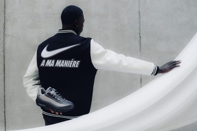 アマ マニエールの10周年記念プロジェクトより新たにナイキエアマックス95 が登場 A Ma Maniére Nike Air Max 95 Release Info date store list buying guide photos price burgundy ash black violet FZ8743-200 FZ8743-001