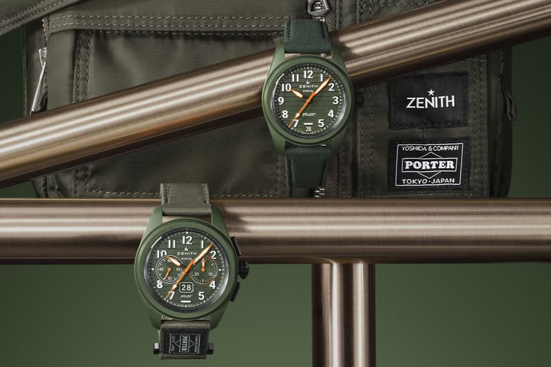 ZENITH が PORTER とコラボレーションウォッチを発売