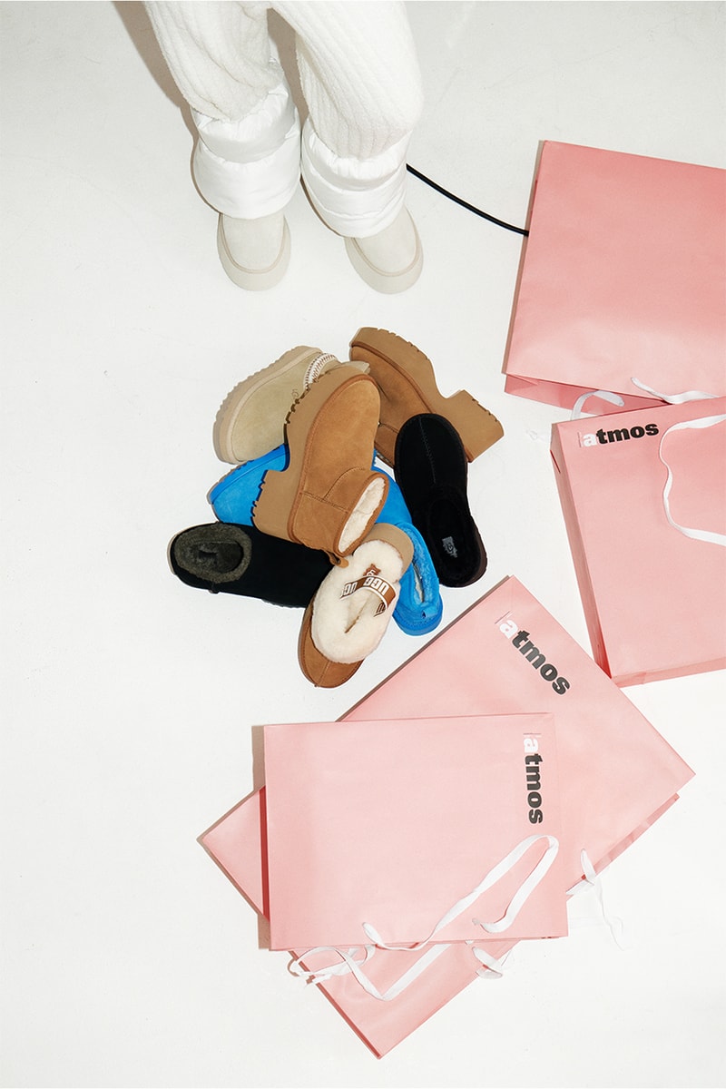 アトモスピンクがアグの2024年秋冬ブーツコレクションを発売 atmos pink ugg 2024 fall winter collection release info