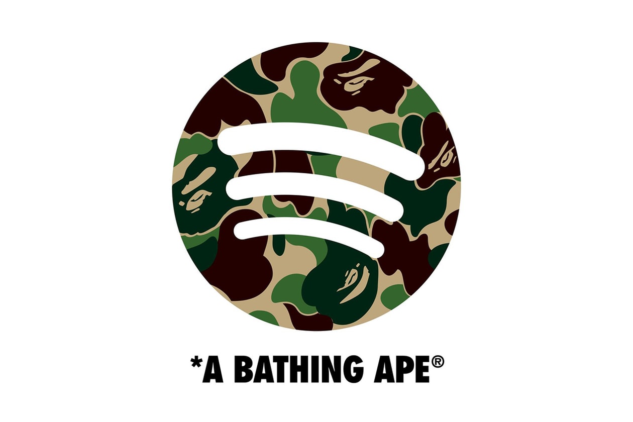 スポティファイとア・ベイシング・エイプ®︎のコラボレーションプロジェクトが始動 Spotify x A BATHING APE® collaboration launch info