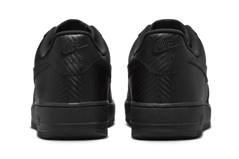 ナイキからオールブラック仕様の新色 “ブラックカーボンファイバー”が登場 Nike Air Force 1 Low Carbon Fiber Black HF2886-001 Info release date store list buying guide photos price