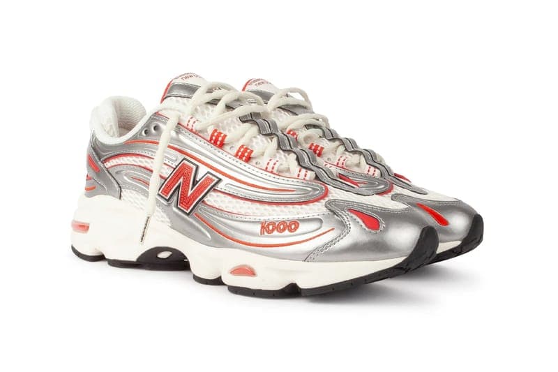 ディスイズネバーザットからニューバランスとの最新コラボ 1000が登場 thisisneverthat Unveils New Balance 1000 Collaboration thisisneverthat M1000TI retro futuristic dad shoes nb sneaker y2k 90s chunky shoes
