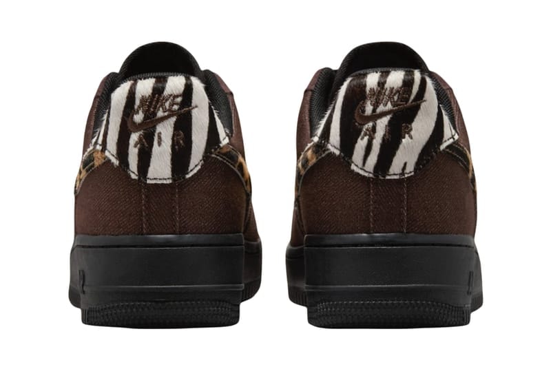 ナイキ エアフォース1ローよりアニマル柄をアクセントにした新色アニマルプリントが登場 Nike Air Force 1 Low Animal Print HV6356-200 Release Info