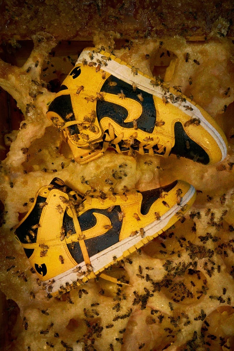 ウータン・クラン x ナイキ ダンク ハイの発売情報が解禁 Wu-Tang Clan x Nike Dunk High  black and Pollen release info