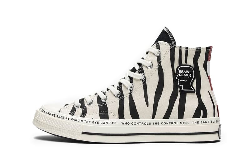 ブレインデッドがコンバースとのコラボチャック70 “ワットザ”を再リリース   Brain Dead Converse What The Chuck 70 Release Date Info