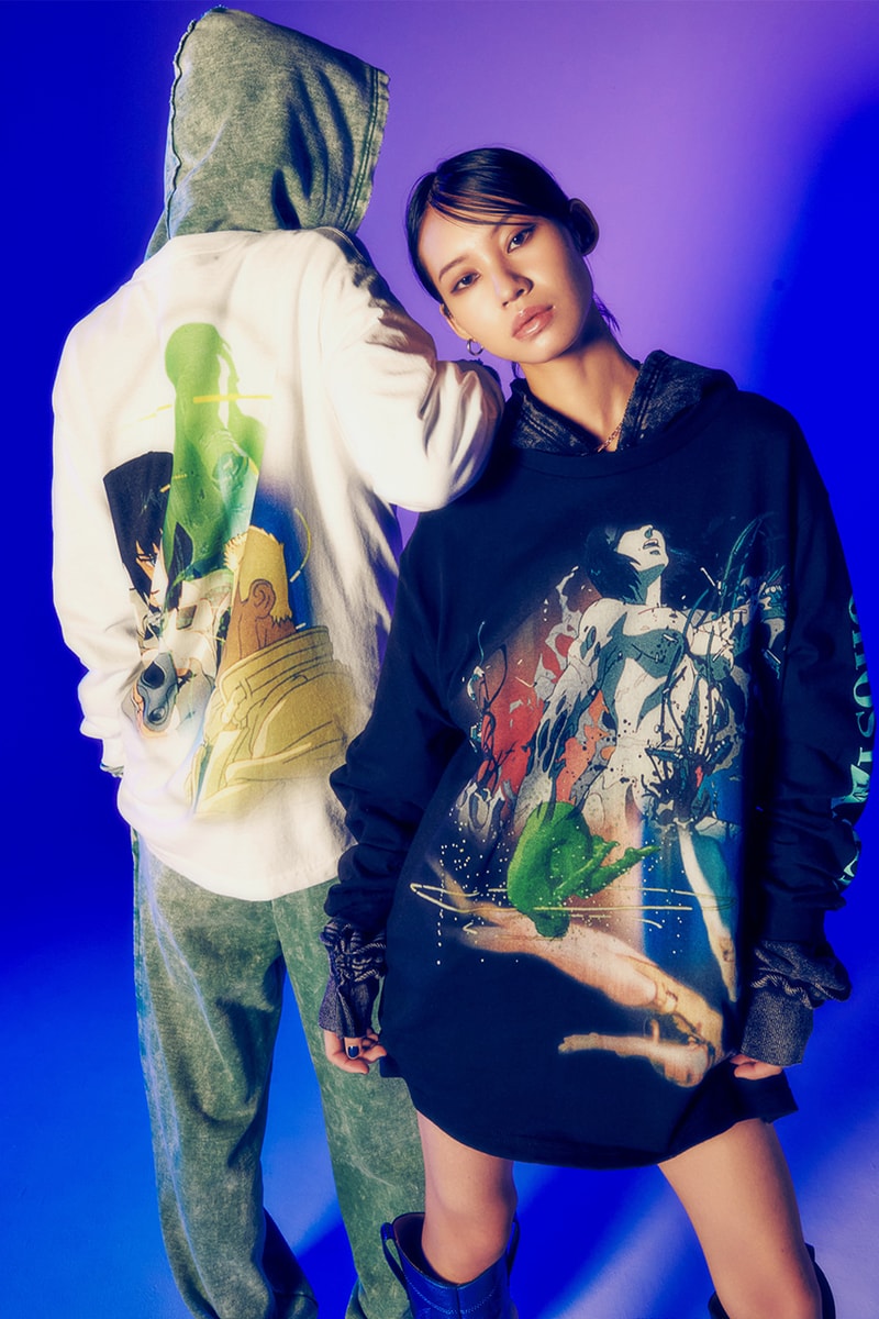 フラグスタフが『ゴーストインザシェル / 攻殻機動隊』とのコラボアイテムを発売 f-lagstuf-f ghost in the shell collab items release info