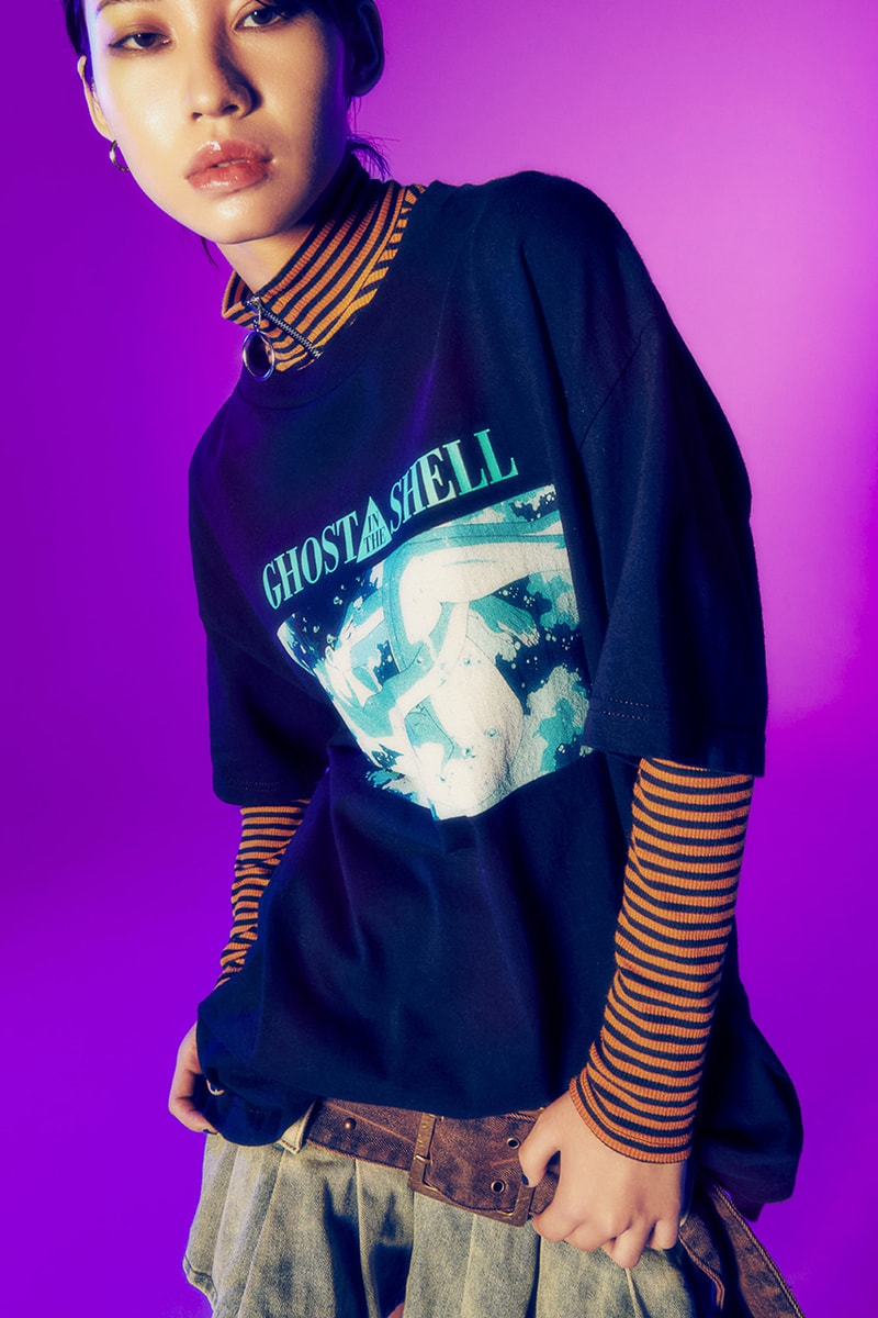 フラグスタフが『ゴーストインザシェル / 攻殻機動隊』とのコラボアイテムを発売 f-lagstuf-f ghost in the shell collab items release info