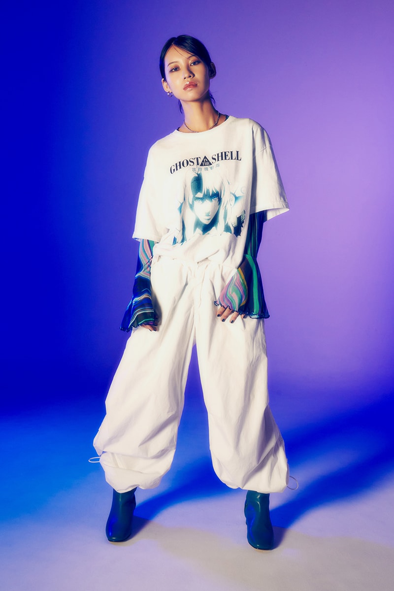 フラグスタフが『ゴーストインザシェル / 攻殻機動隊』とのコラボアイテムを発売 f-lagstuf-f ghost in the shell collab items release info