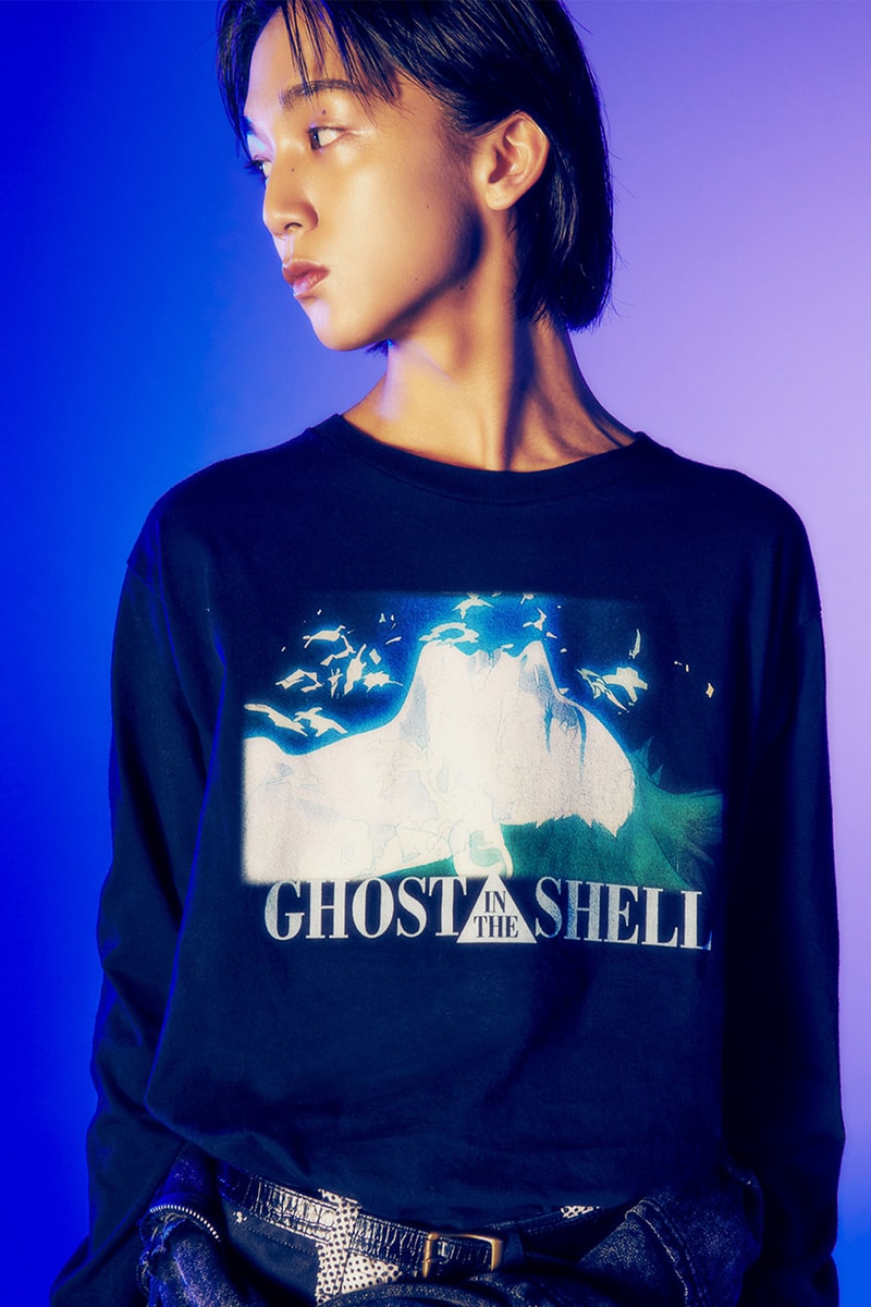 フラグスタフが『ゴーストインザシェル / 攻殻機動隊』とのコラボアイテムを発売 f-lagstuf-f ghost in the shell collab items release info