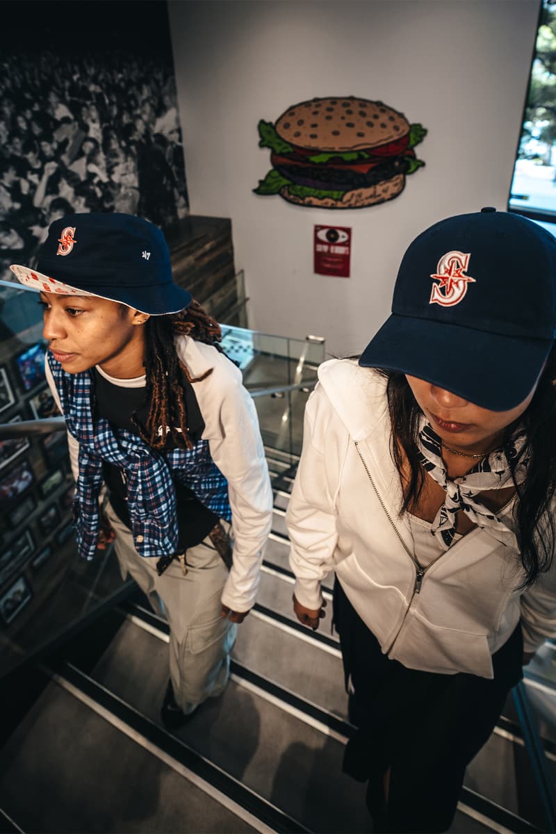 ’47 が米シアトルの人気バーガーショップ Lil Woody’s と初コラボコレクションを発売 '47 × Lil Woody’s Headwear Collection release info