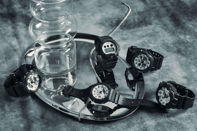 G-SHOCK よりブランドのアイコンカラーを際立たせた Black and brilliant white コレクションが発売