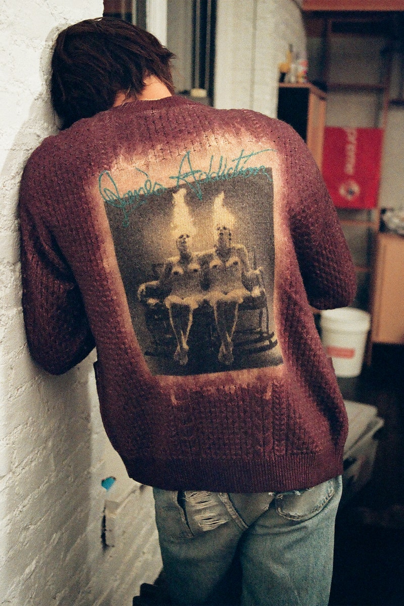 シュプリームがジェーンズ・アディクションとのコラボコレクションを発表 Supreme Jane’s Addiction fall 2024 release info