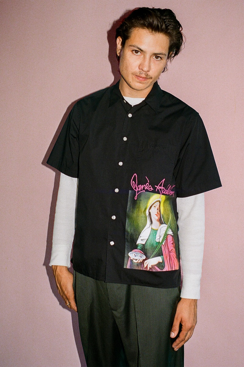シュプリームがジェーンズ・アディクションとのコラボコレクションを発表 Supreme Jane’s Addiction fall 2024 release info