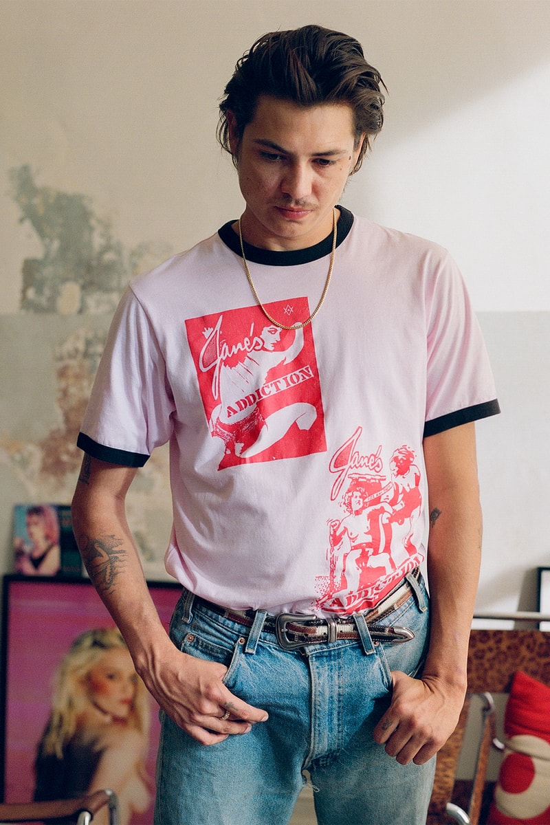シュプリームがジェーンズ・アディクションとのコラボコレクションを発表 Supreme Jane’s Addiction fall 2024 release info