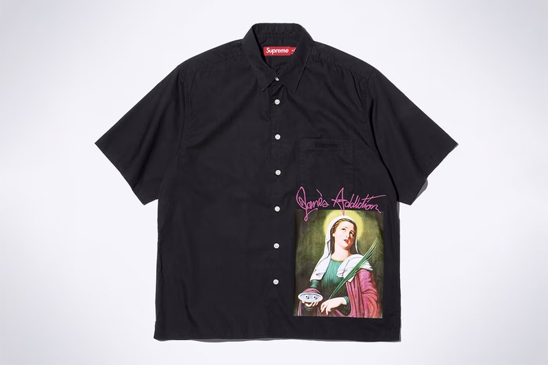 シュプリームがジェーンズ・アディクションとのコラボコレクションを発表 Supreme Jane’s Addiction fall 2024 release info