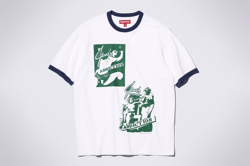 シュプリームがジェーンズ・アディクションとのコラボコレクションを発表 Supreme Jane’s Addiction fall 2024 release info