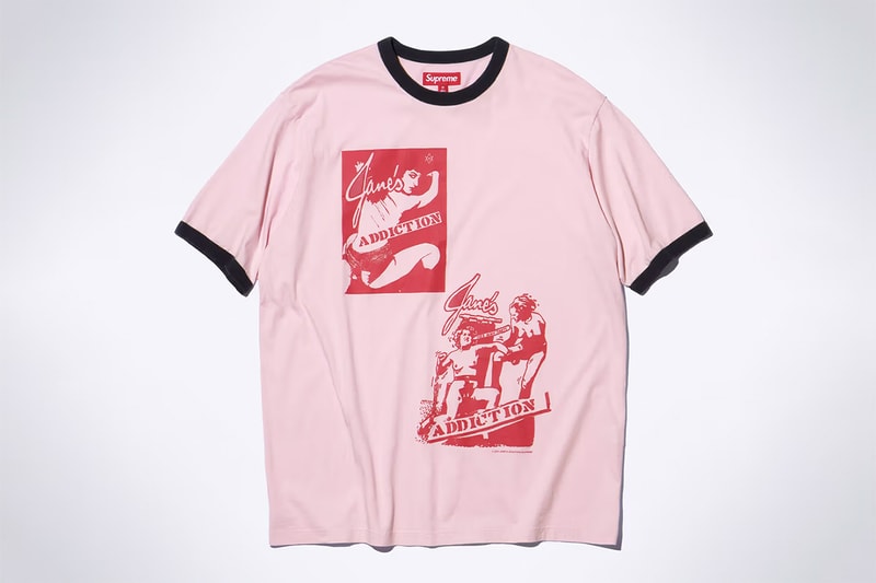 シュプリームがジェーンズ・アディクションとのコラボコレクションを発表 Supreme Jane’s Addiction fall 2024 release info