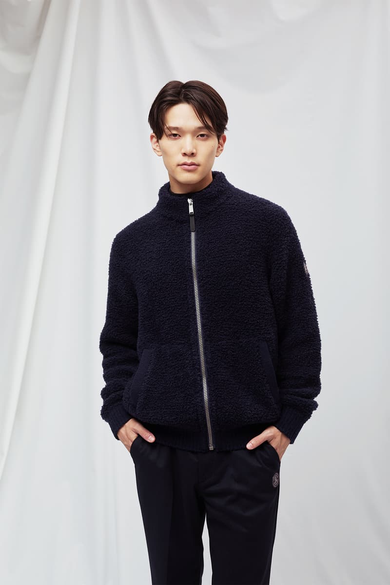 アンパスィが ブリュード・プロテイン™︎ 使用した世界初のゴルフウェアを発表 and per se Brewed Protein™ Mole knit blouson release info