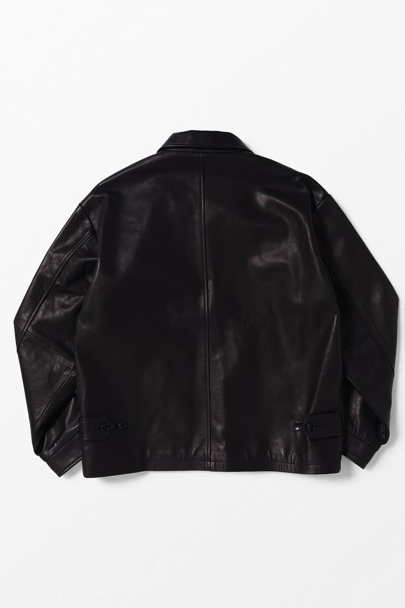 ウィズリミテッド と ブラックミーンズ のコラボレーションレザージャケットが発売　WHIZLIMITED blackmeans leather jacket