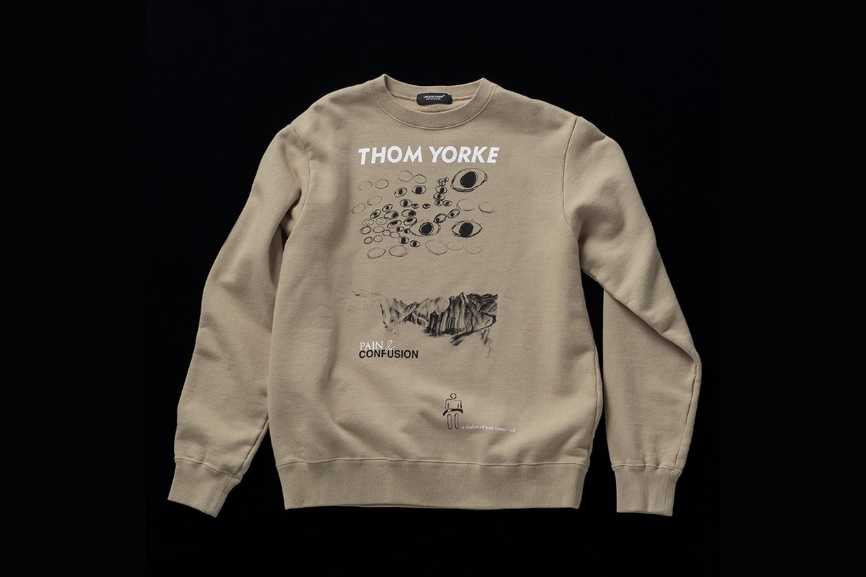 トム・ヨークの来日公演を記念してアンダーカバーとのコラボアイテムが発売 THOM YORKE × UNDERCOVER  release info