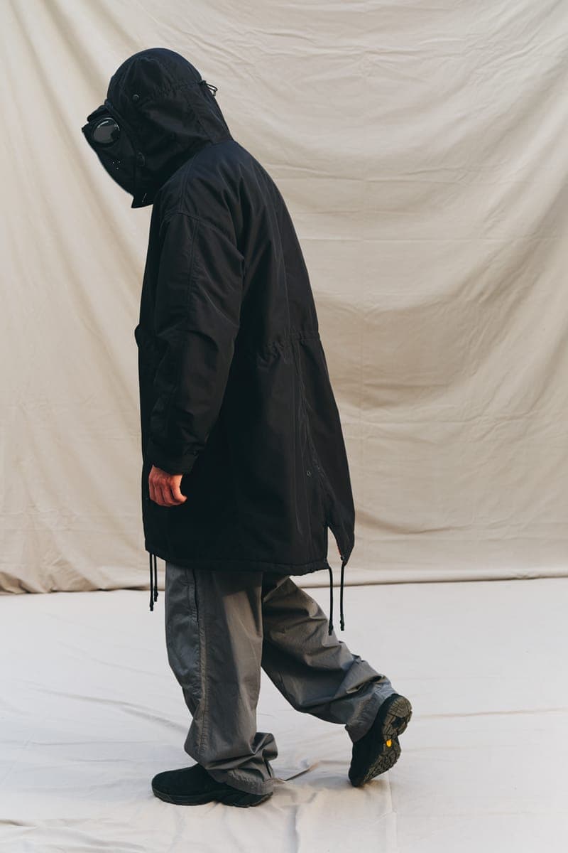 ジュンヤ ワタナベ マン x シーピーカンパニーのコラボアイテム第2弾が到着 Junya Watanabe MAN x C.P. Company 3-Layer Nylon Fishtail Parka release info