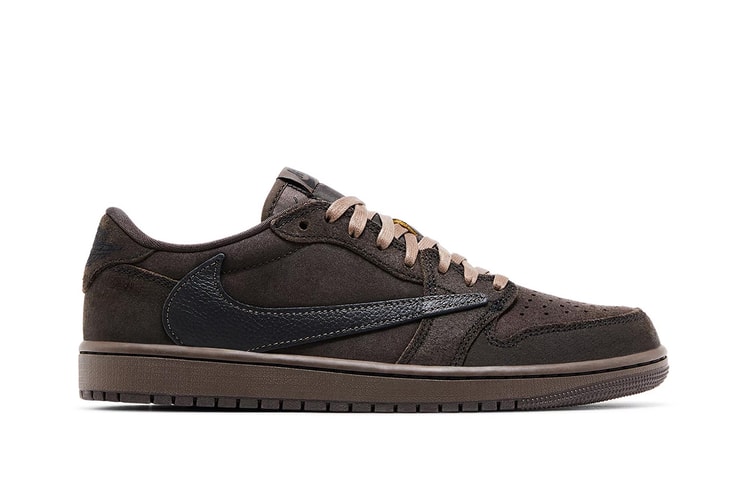 トラヴィス・スコット x Air Jordan 1 Low “Velvet Brown” の公式ビジュアルが浮上