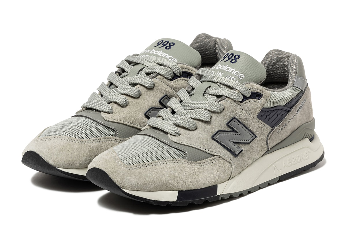 ダブルタップスがニューバランスとの第4弾コラボフットウェア 998 を発表 WTAPS x NEW BALANCE 998 release info