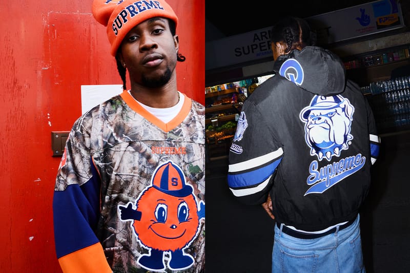 Supreme と Mitchell & Ness が NCAA 所属4チームをフィーチャーしたカプセルコレクションを発表