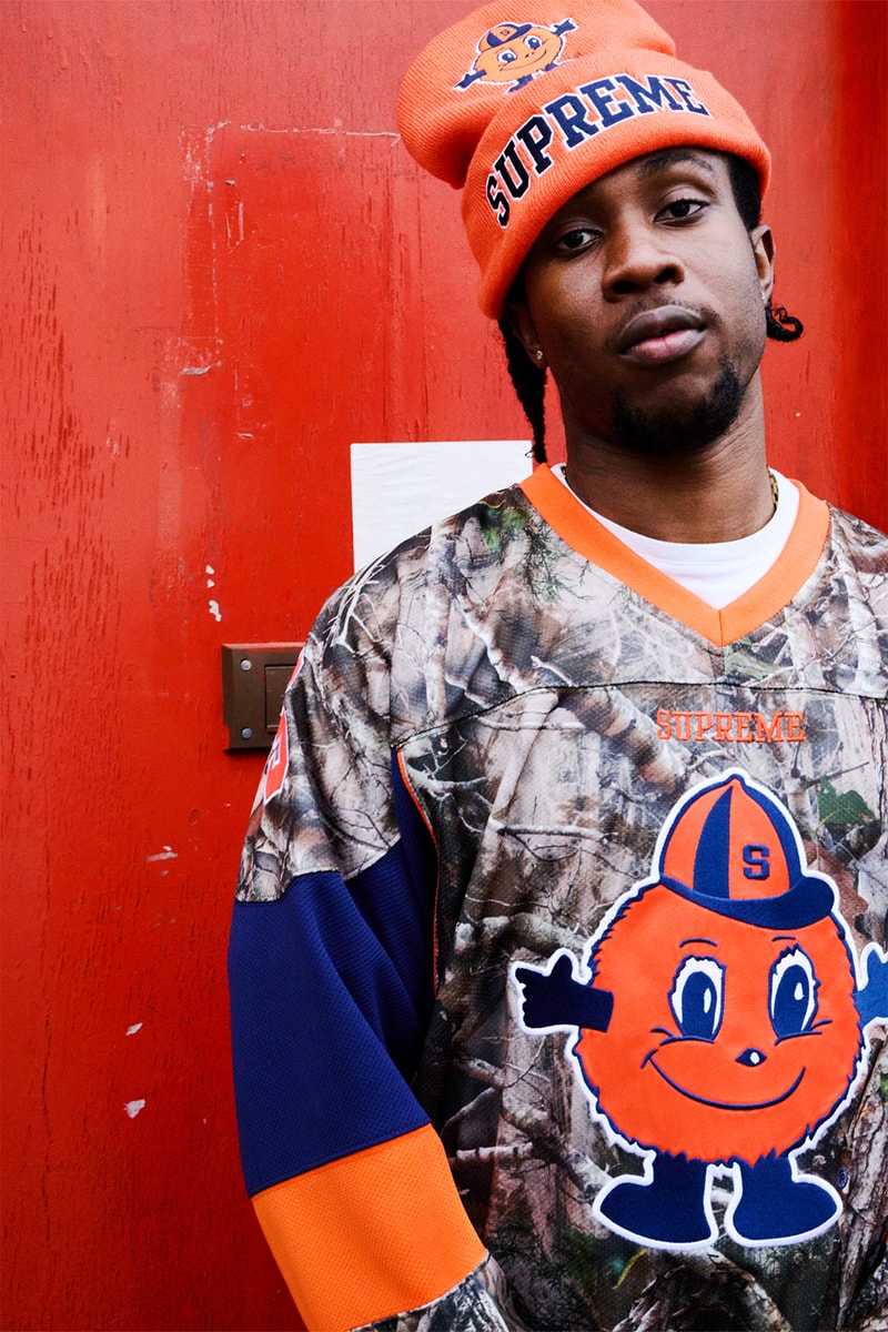 シュプリームとミッチェル & ネスが NCAA 所属4チームをフィーチャーしたカプセルコレクションを発表 Supreme Mitchell & Ness NCAA collection release info